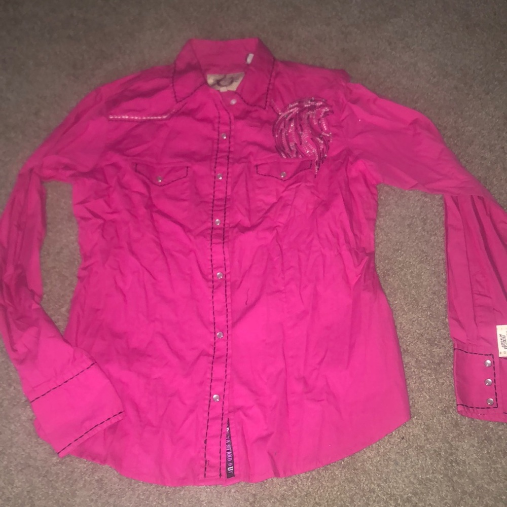 Sherry Curvin western  shirt